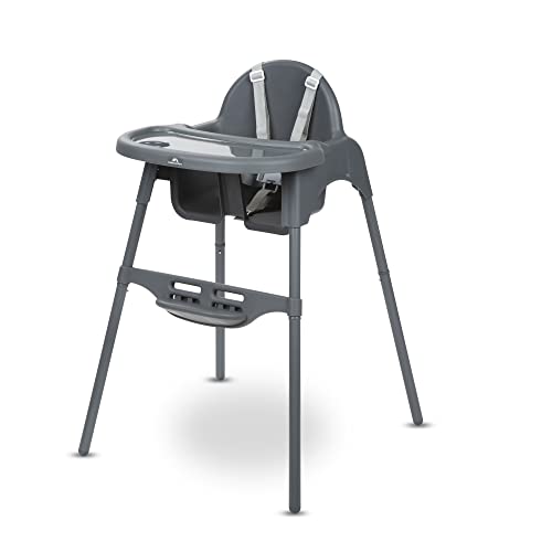 Bebeconfort Meely Seggiolone Pappa Multifunzione Per Bambini 6 Mesi – 3 Anni, Si Trasforma In Sedia, Con Vassoio E Poggiapiedi Regolabili, Facile Da P