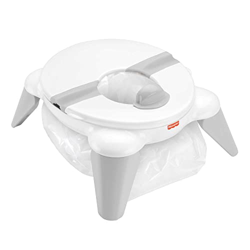 ​Fisher-Price Vasino Portatile 2 In 1 Con Riduttore Rimovibile Da Viaggio, Per Neonati 0+ Anni, Hbm74
