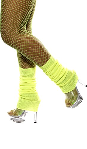 Legwarmers Yellow Neon