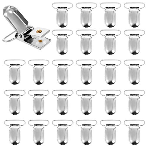 Clip Per Reggicalze Per Ciuccio Clip Per Reggicalze In Metallo Da 50 Pezzi Clip Per Ciuccio Clip Per Porta Ciuccio Per Porta Ciuccio Clip Per Bavaglin