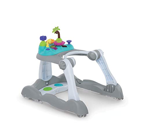 Foppapedretti Babypilot Postazione Gioco/Girello, 3In1 Girello, Activity Center E Primi Passi Multicolore