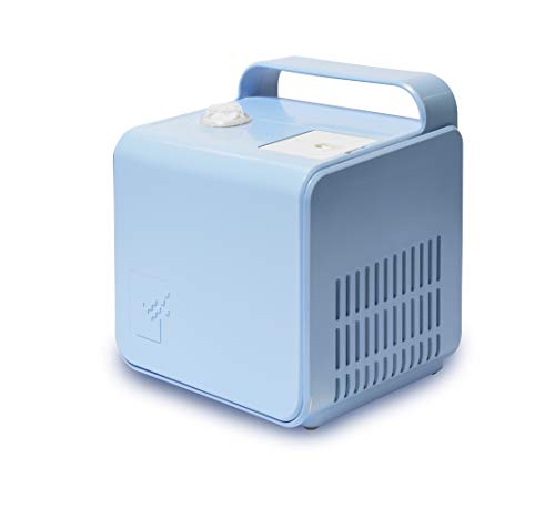 Neb-Box Aerosol Leggero E Compatto Con Doppia Maschera Per Adulti E Bambini, Ampolla E Boccaglio - Apparecchio Nebulizzatore Portatile, Silenzioso E V