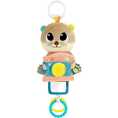 Lamaze Arty Says Cheese - Clip And Go Baby Carrozzina Giocattoli - Giocattoli Sensoriali Per Bambini - Giocattoli Per Bambini Di Apprendimento Precoce