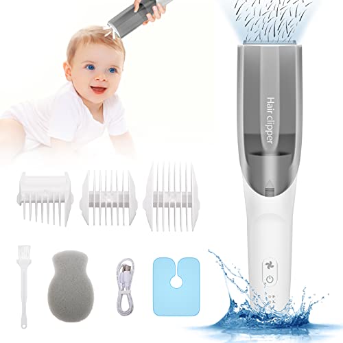 Spark Moments Tagliacapelli Per Bambini Tosatrice Silenziosa Per Capelli Per Bambini Senza Fili E Impermeabili Per Bambini Trimmer Per Capelli Con 3 P