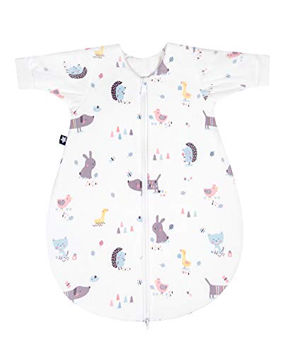 Julius Zöllner 9022867290 - Sacco Nanna Invernale Crazy Animals, Taglia 98, Multicolore