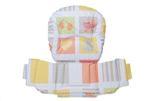 Foppapedretti Cuscino Imbottito Ricambio Originale Per Seggiolone Ilsediolone, Per Bambini, In Morbida Spugna Rivestita In Pvc, Igienico Lavabile E An