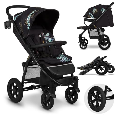 Lionelo Annet - Passeggino Pieghevole Con Funzione Sdraiata, Con Ruote In Schiuma Eva (Multicol, Tour)