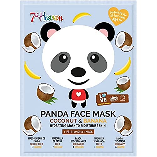 Mascarilla De Tela Animal Mask Panda 7Th Heaven