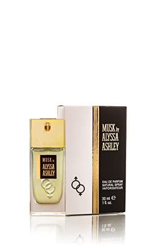 Alyssa Ashley - Musk Eau De Parfum, Profumo Al Muschio - 30Ml