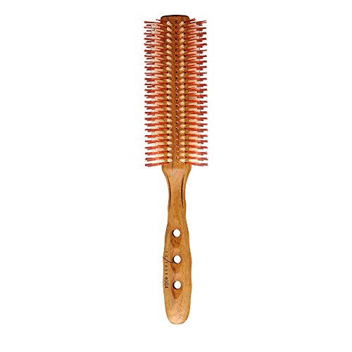 Y.S. Park Wood Brush 40G4(Diameter 42Mm/Perfect For Curls And Volume Construction By Haaro