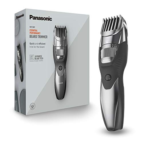 Panasonic Er-Gb44-H503 Regolabarba Wet&Dry, Taglio Di Precisione 0, 5 - 10 Mm, Lame In Acciaio Inossidabile, Pettine Accessorio, Lavabile, Ricaricabil