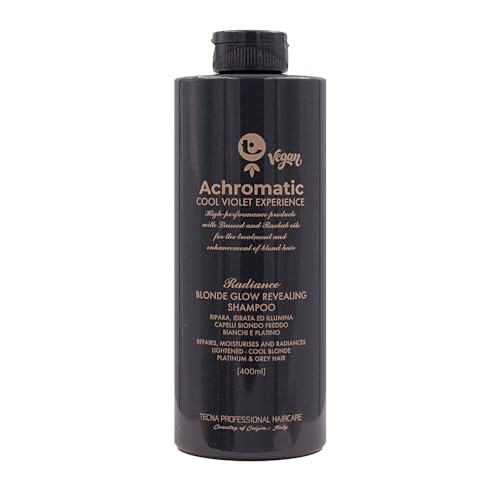Tecna Achromatic Blonde Glow Revealing Shampoo 400Ml - Shampoo Antigiallo