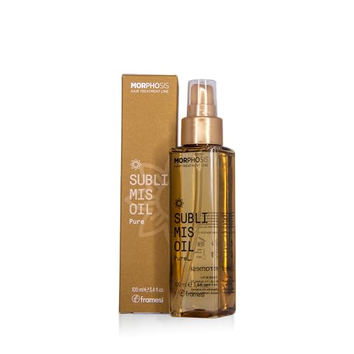 Framesi | New Morphosis Hair Treatment Line | Sublimis Pure Oil 100 Ml | Per Capelli Disidratati E Secchi