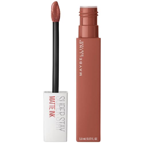 Maybelline New York Rossetto Matte Superstay Matte Ink, Tinta Labbra A Lunga Tenuta, Colore Intenso E Vibrante, No Transfer, Amazonian (70), 5 Ml