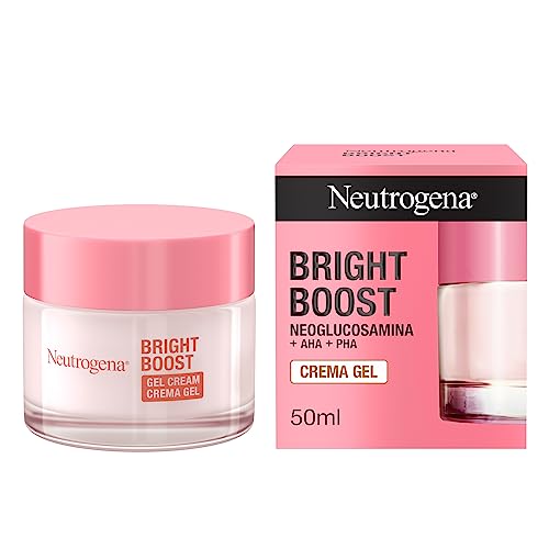 Neutrogena, Bright Boost, Crema Viso Idratante In Gel Illuminante Con Neoglucosamina, 50 Ml