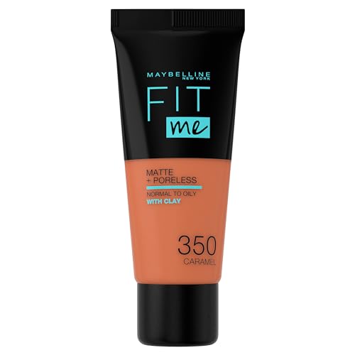 Maybelline Fondo Tinta, 350 Caramel, 30 Millilitro