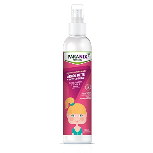 Paranix | Protezione Albero Del Tè | Con Ingredienti Naturali | Albero Di Tè E Olio Di Cocco, Protegge E Modella E Idrata | 250 Ml Bambina