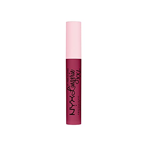 Nyx Professional Makeup Lip Lingerie Xxl, Rossetto Liquido Matte A Lunga Tenuta, Formula Vegana, Xxtended