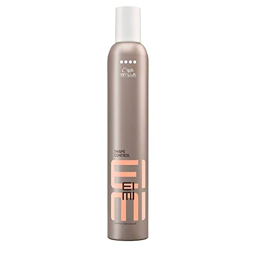 Wella Professionals Eimi Shape Control | Mousse Professionale Per Capelli Extra-Forte, Dona Corpo Ed Elasticità E Protegge Dal Calore | Tenuta Morbida