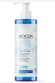 Bioclin Bio Ocean - Shower Gel Detergente Corpo Delicato, 390Ml