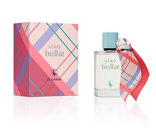 El Ganso Ciao Bella! Eau De Toilette Da Donna, Profumo Donna Con Fragranza Agrumata Floreale E Note Di Gelsomino, Gardenia E Ribes Nigrum, Ottimo Come