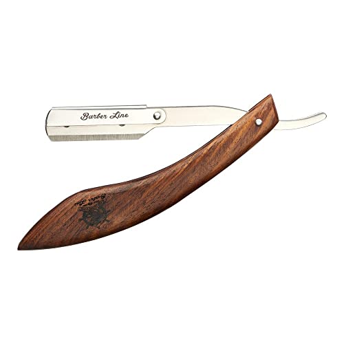 Eurostil Barber Line Navaja Mango Madera 1Un