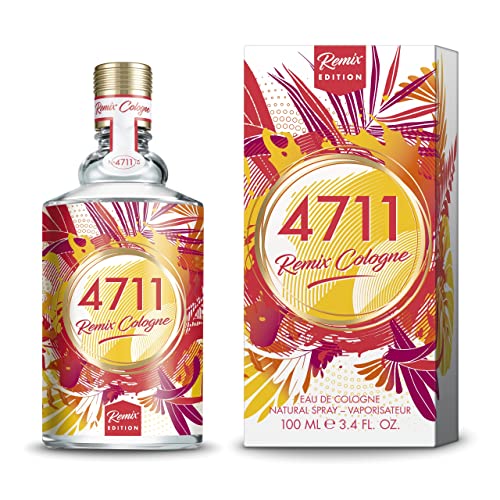 4711® Remix Pompelmo Di Colonia | Eau De Cologne - Profumo Agrumato E Fruttato Che Circonda Il Pompelmo - Un Mix Frizzante E Vivace! | Natural Spray V