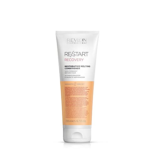 Revlon Professional Re/Start Recovery Restorative Melting Conditioner, Balsamo Per Capelli Sottili Per Prevenire Le Doppie Punte, Balsamo Rinforzante