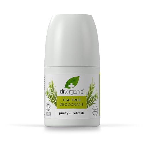 Dr.Organic Tea Tree Deodorante, 50Ml, Nebulizzatore, Aloe Vera