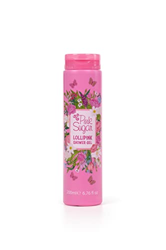 Pink Sugar, Lollipink Shower Gel - Bagnoschiuma Delicato E Leggero Dall'Essenza Raffinata Ed Avvolgente - Formato Da 200 Ml