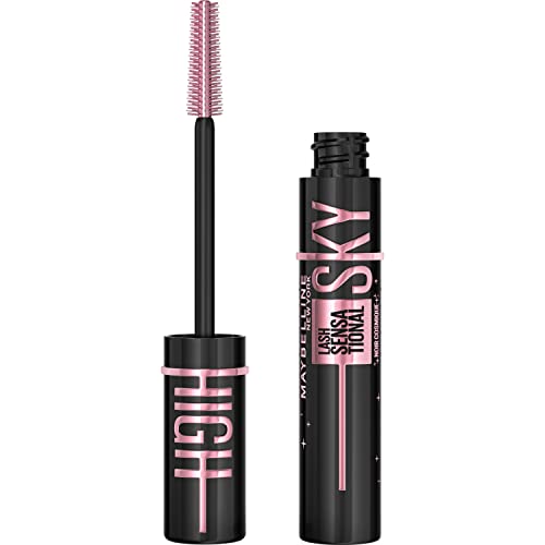 Maybelline New York Mascara Lash Sensational Sky High Cosmic Black, Per Ciglia Lunghe E Voluminose Ancora Più Nere, 7,2 Ml