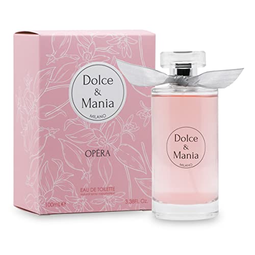 Dolce & Mania | Opera Eau De Toilette - Profumo Donna Con Fragranza Orientale E Vanigliata, Profumo Per Donna Ispirato Al Mondo Del Balletto, Made In