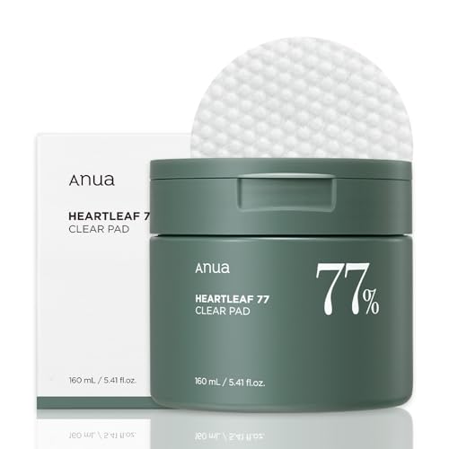 Anua Heartleaf 77 Toner Pad 70 Fogli, Pha Care Pad Per Pelle Morta Tonico Quotidiano A Basso Ph Esfoliante
