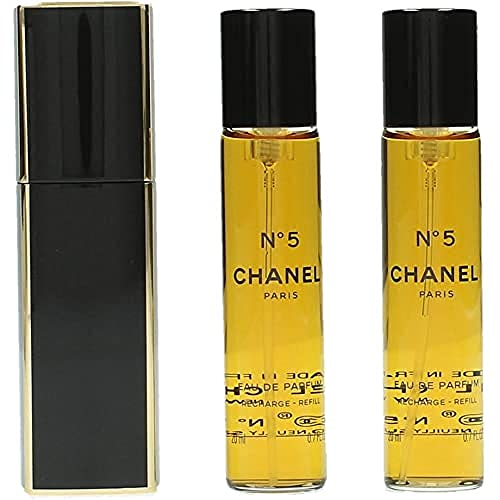 Chanel No. 5, Eau De Parfum Da Donna, 3 Pz. X 20 Ml