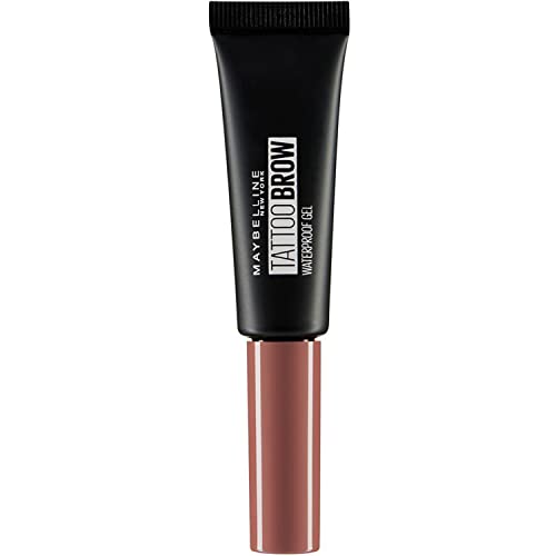 Maybelline New York Gel Sopracciglia Tattoo Brow, Waterproof, A Lunga Tenuta, Auburn (09), 5 G