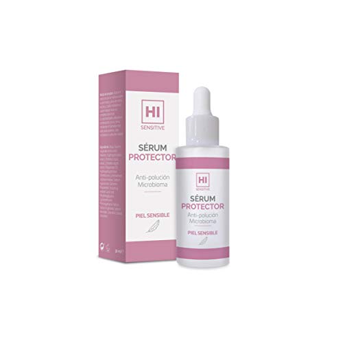 Hi Sensitive | Siero Protettivo | Siero Viso Anti-Inquinamento Leggero | Cura E Idratazione Quotidiana Delle Pelli Sensibili | Viso, Collo E Scollatur