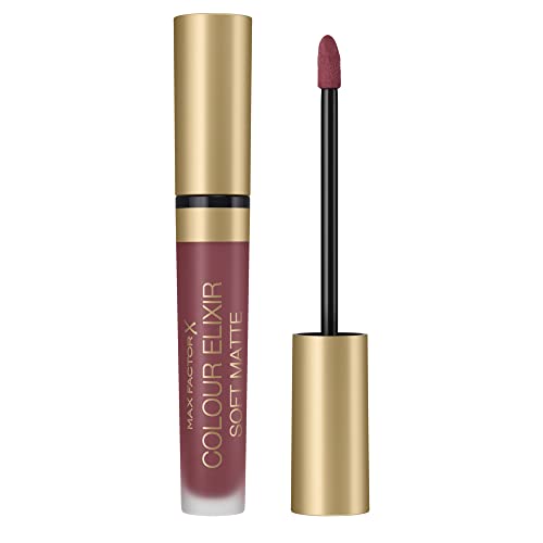 Max Factor Colour Elixir Soft Matte, Rossetto Matte Lunga Durata Idratante, 40 Soft Berry