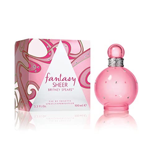 Britney Spears Fantasy Sheer, Eau De Toilette Da Donna, Spray, Profumo Orientale E Gourmet