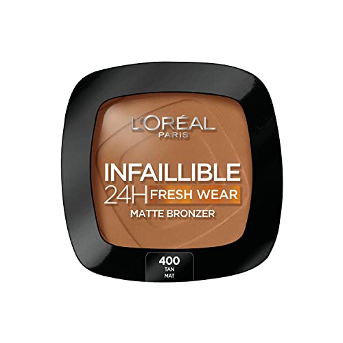 L'Oreal Paris Terra Abbronzante Infaillible 24H Fresh Wear Bronzer, Finish Leggero E Matte, Per Un Incarnato Irresistibile Baciato Dal Sole, Waterproo