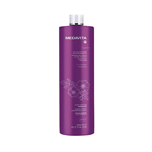 Medavita, Luxviva Color Care, Shampoo Anti-Giallo, Ph 5.5, 1250 Ml