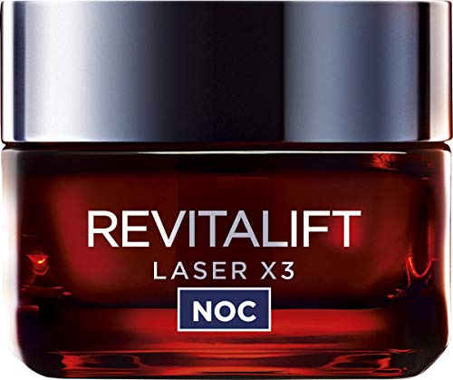 L'Oreal Revitalift Laser X3 - Terapia Rigenerativa Anti-Età Per La Notte, 50 Ml