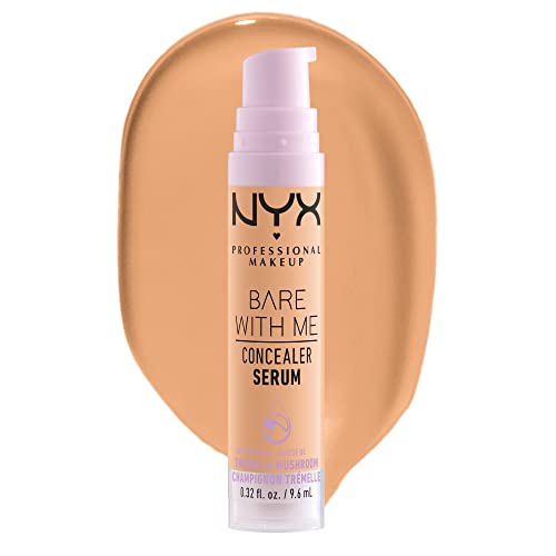 Nyx Professional Makeup Bare With Me, Siero Correttore, Naturale, Copertura Media, Tan, 9.6Ml