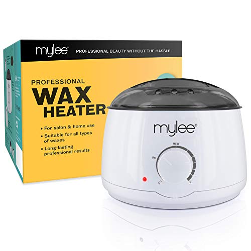 Mylee Scaldacera Elettrico Professionale Per Tutti I Tipi Di Cera, Fondicera Per Depilazione Con Temperatura Regolabile E Controllo Termico Di Sicurez