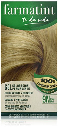 Farmatint - Gel Colorante Permanente Per Capelli 9N Biondo Miele