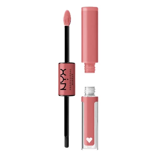 Nyx Professional Makeup Rossetto Ultra Pigmentato, Brillantezza A Lunga Tenuta, No Transfer, Shine Loud, Shine Cash