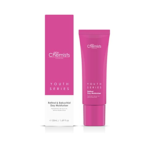 Skinchemists Retinol Bakuchiol - Crema Idratante Anti Invecchiamento Per Il Viso, Con Allantoina, Retinolo E Bakuchiolo, Riduce I Segni Dell'Invecchia