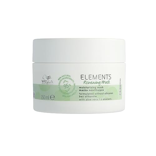 Wella Professionals Elements Maschera Capelli - Ottima Con Shampoo Professionale Capelli - Maschera Capelli Con Aloe Vera Per Capelli Wow 150 Ml