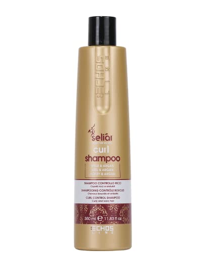Echosline Seliàr Curl Shampoo Controllo Ricci Con Miele O Olio Di Argan - 350 Ml