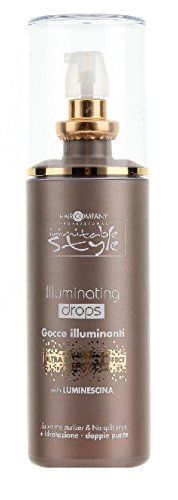 Hair Company, Illuminating Drops, Siero Per Capelli Con Lucentezza, 100 Ml