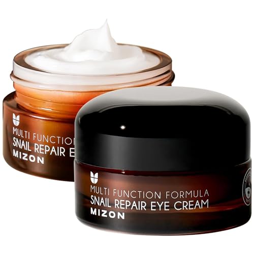 [Mizon] Crema Riparatrice Per Gli Occhi Con Estratto Di Lumaca (25Ml) Trattamento Occhiaie, Rigenerazione E Idratazione Della Pelle {Snail Repair Eye 